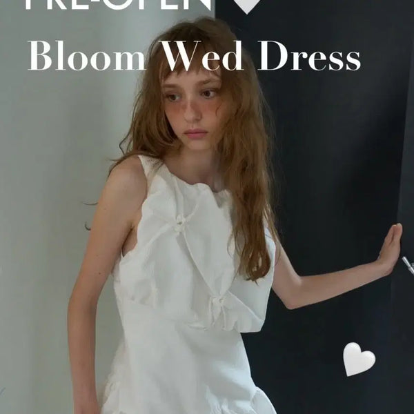 [BUNJANG] Oursolti Dress + Earrings / 아우어솔티 드레스s +귀걸이