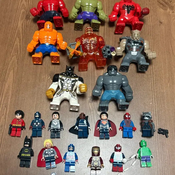 [BUNJANG] Compatible LEGO Marvel & DC Minifigure Bundle Set / (호환) 레고 마블, DC 피규어 모음 일괄