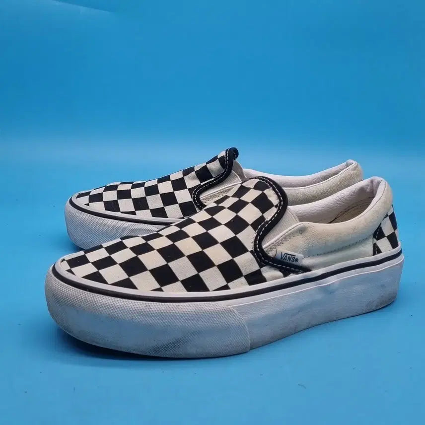 [BUNJANG] Vans Classic Checkerboard Slip-On (Size 230) / z 반스 클래식 체커보드 슬립온230