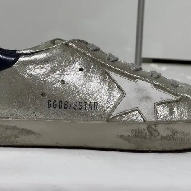 [BUNJANG] Golden Goose Superstar Silver Sneakers / 골든구스 슈퍼스타 실버 34