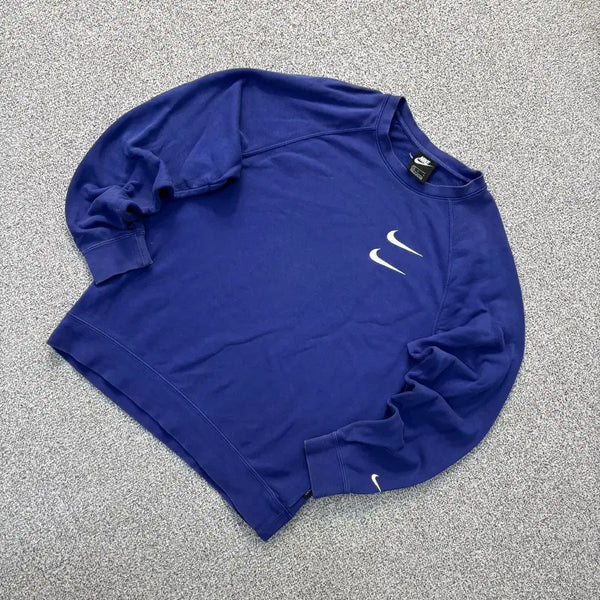 [BUNJANG] Nike Double Swoosh Sweatshirt / L 나이키 더블스우시 맨투맨 0806J2