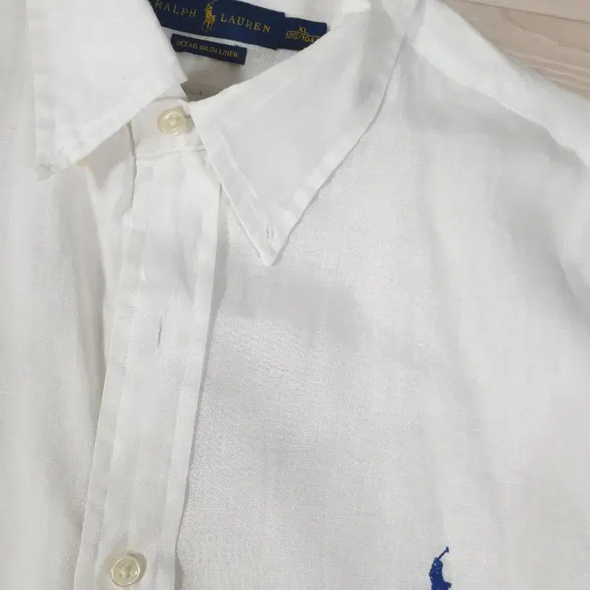 [BUNJANG] Polo Ralph Lauren 100% Linen Shirt / 폴로 랄프로렌 _ 마 100% _ 린넨셔츠
