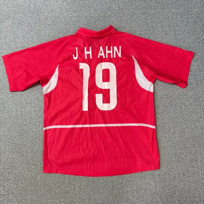 [BUNJANG] An Jung-geun 2002 South Korea National Football Team Jersey XL / 2002 축구 국가대표 안정환 유니폼 XL