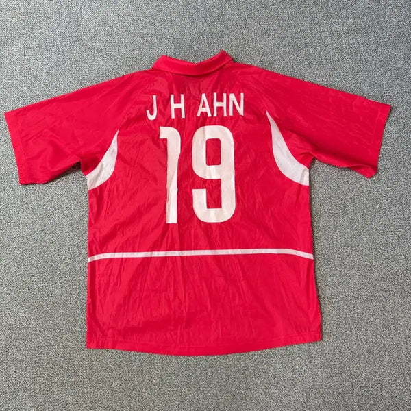 [BUNJANG] An Jung-geun 2002 South Korea National Football Team Jersey XL / 2002 축구 국가대표 안정환 유니폼 XL
