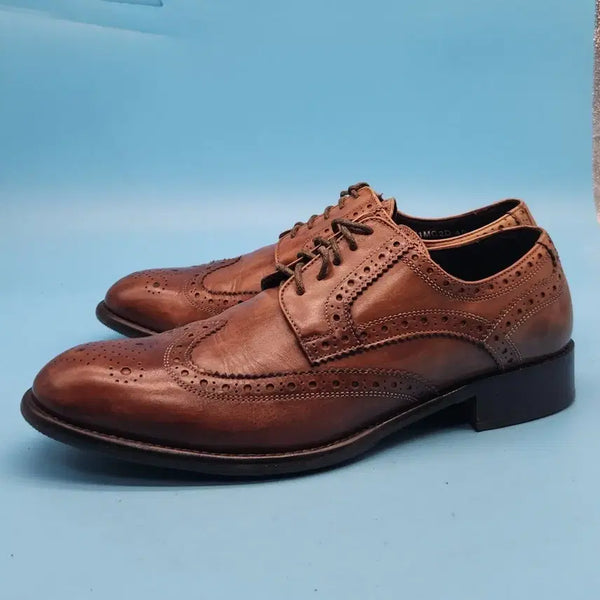 [BUNJANG] ILMO Men's Wingtip Shoes 255 / z 일모 ILMO 남성윙팁구두 255
