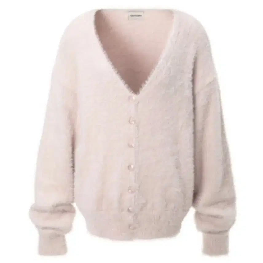 [BUNJANG] 3Times Merry Knit Cardigan Pink / 쓰리타임즈 쓰탐 메리 니트 가디건 핑크 워니하우스