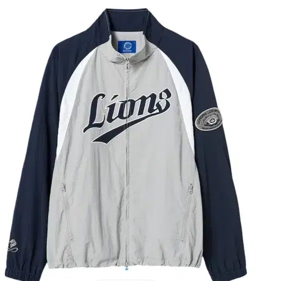 [BUNJANG] Samsung 8Seconds Archive Color-Block Raglan Zip-Up Jacket Grey / 삼성 에잇세컨즈 아카이브 배색 래글런 집업 자켓 그레이 2XL XL