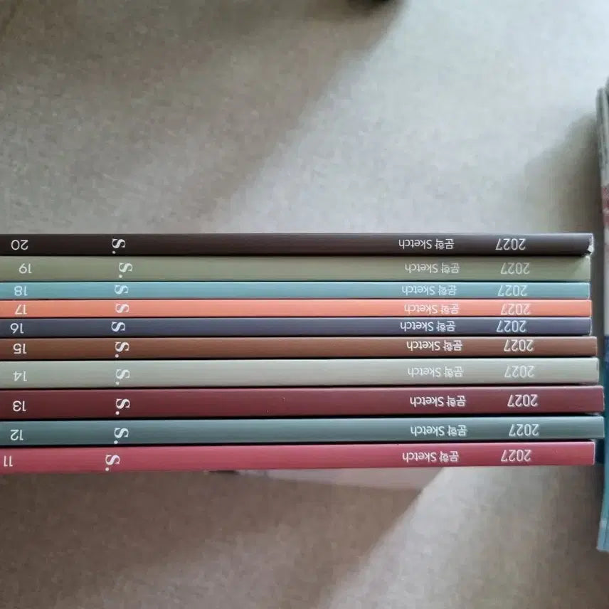 [BUNJANG] Yoochan Hyeon Literature Sketchbook Vol. 10 Bundle Set / 2027년 시대인재 국어 현유찬 문학 (문학스케치) 10권 일괄