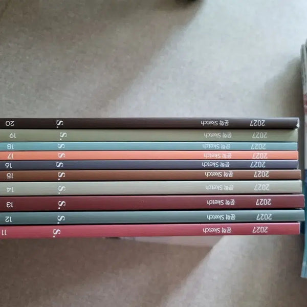 [BUNJANG] Yoochan Hyeon Literature Sketchbook Vol. 10 Bundle Set / 2027년 시대인재 국어 현유찬 문학 (문학스케치) 10권 일괄
