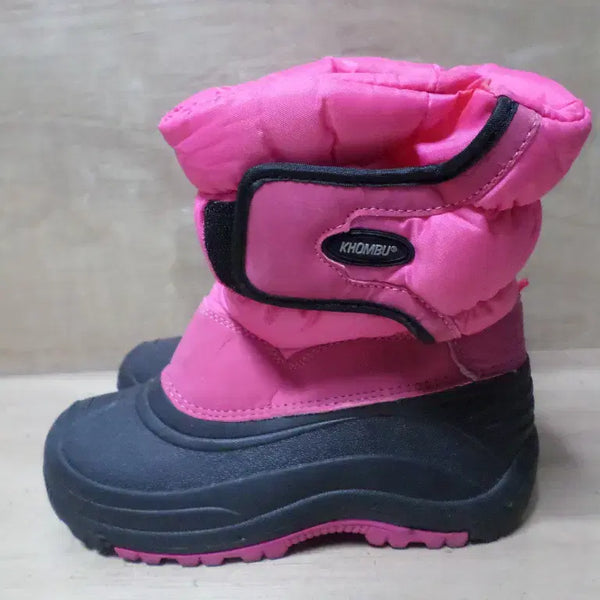 [BUNJANG] FuluLukguje Pink Padded Boots / 후루룩구제3 230 콤부 핑크 패딩 부츠 방한화 260811