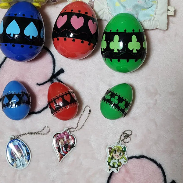 [BUNJANG] Humpty Lock Character Series "Ran" Miki & Suu Guardian Eggs Set / 제안 가능 캐릭캐릭체인지 고전완구 험프티록  란 미키 스우 수호알 3종