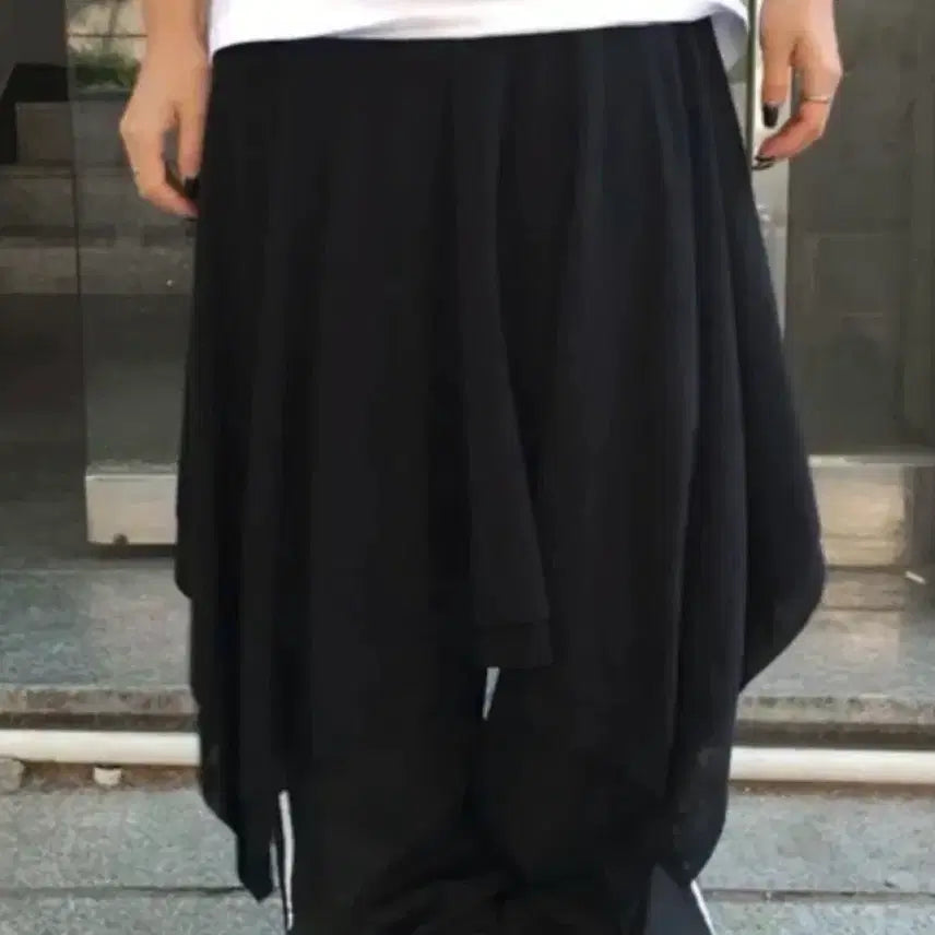 [BUNJANG] Hamong Market Flare Long Skirt / 에이블리 하몽마켓 플레어 롱 스커트