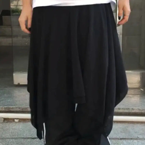 [BUNJANG] Hamong Market Flare Long Skirt / 에이블리 하몽마켓 플레어 롱 스커트