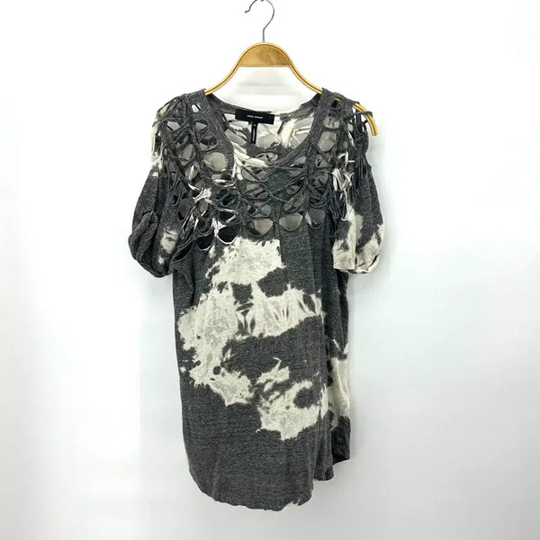 [BUNJANG] ISABEL MARANT Tie-Dye Cut-Out Short-Sleeve T-Shirt / [ISABEL MARANT] 이자벨마랑 타이다이 컷아웃 반팔티셔츠