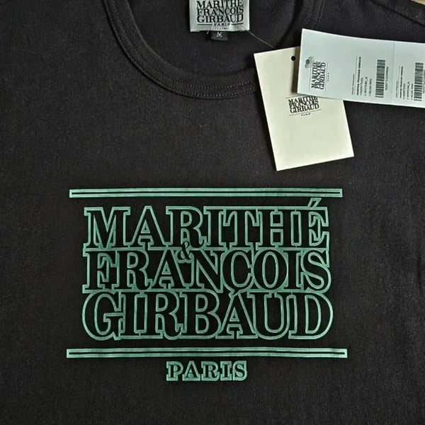 [BUNJANG] Marithe Francois Girbaud Cotton Short Sleeve T-Shirt Black M/L / 마리떼 프랑소와 저보 반팔티 블랙 M/L