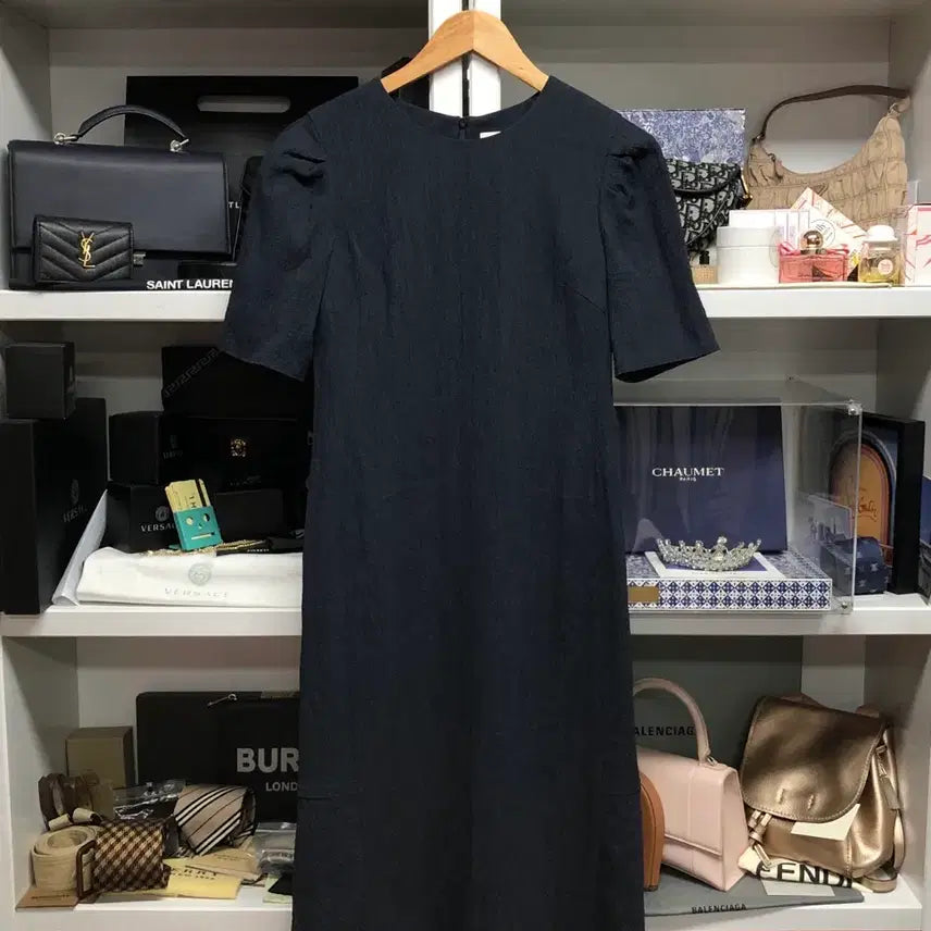 [BUNJANG] KUHO Half Sleeve Long Dress / [ KUHO ] 구호 하프슬리브 롱 원피스