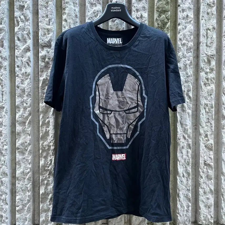 [BUNJANG] Universe Graphic Marvel Iron Man Short Sleeve T-Shirt / 아이언맨 반팔티 [유니버스 그래픽 마블]