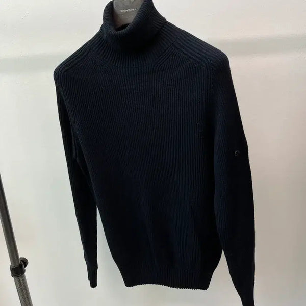 [BUNJANG] Stone Island Ribbed Turtleneck Knit (Size 95) / 95) 스톤아일랜드 골지 터틀넥 니트