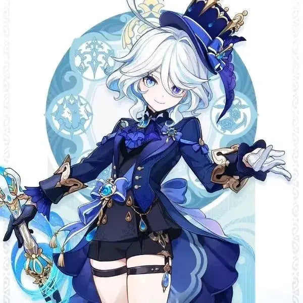 [BUNJANG] Genshin Impact Furina Cosplay Costume Set / 원신 푸리나 코스프레 판매
