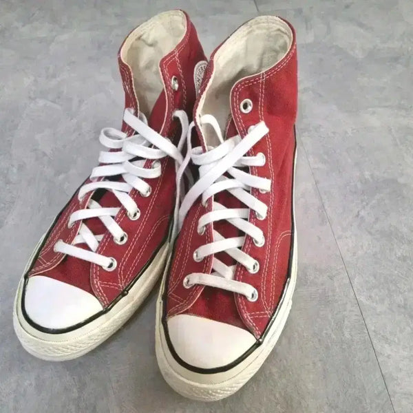 [BUNJANG] Converse Chuck 70 Hi Crimson Red Shoes / 컨버스 척 70 하이 크림슨 레드 280