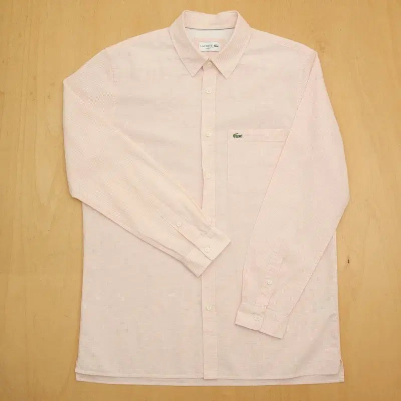 [BUNJANG] Lacoste Shirt L-1630 / 라코스테 셔츠 100 남방 L-1630