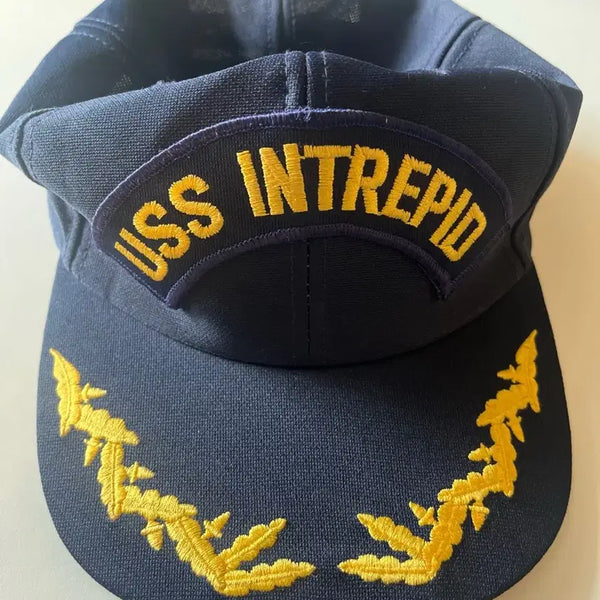[BUNJANG] USS Intrepid Commemorative Trucker Snapback / USS 인트레피드 기념 트러커 스냅백