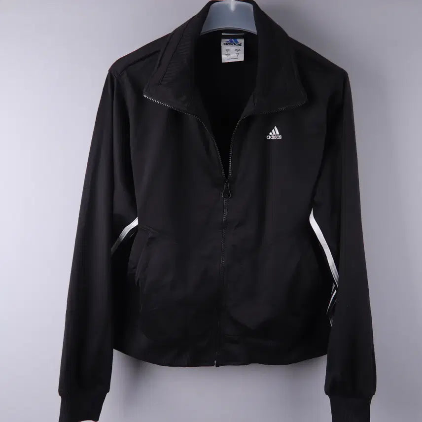 [BUNJANG] Adidas Track Top Jersey Black (L) / 아디다스 트랙탑 저지 블랙 (L)