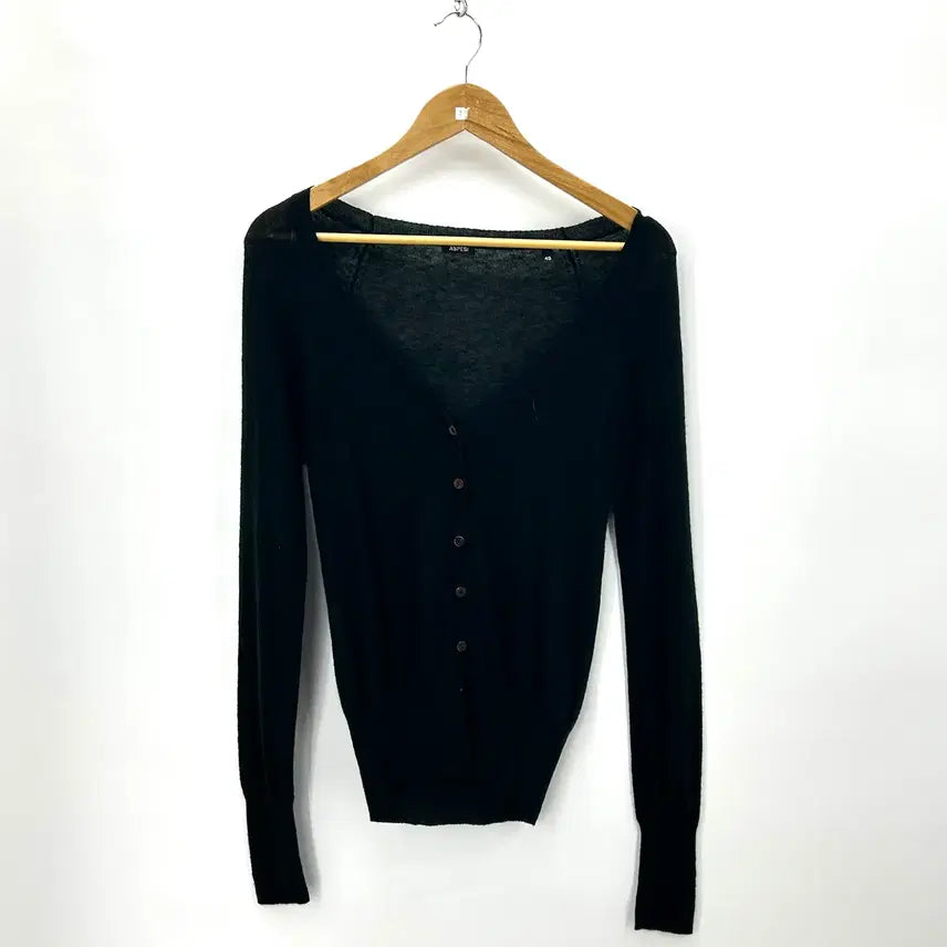 [BUNJANG] Aspesi V-Neck Cashmere Cardigan Green / [ASPESI] 아스페시 브이넥 캐시미어 가디건