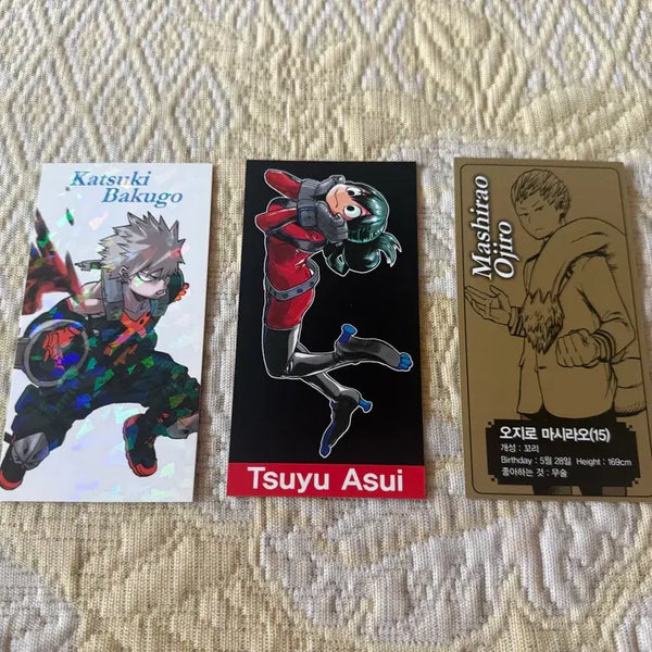 [BUNJANG] My Hero Academia Special Offerings (Bakugo/Tsuyu/Ojiro) / 나의 히어로 아카데미아 특전 (바쿠고/츠유/오지로) 나히아