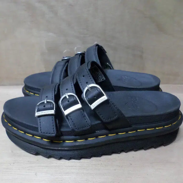 [BUNJANG] Dr. Martens Blair Slide Sandals Black / 후루룩구제3 240 닥터마틴 블레어 슬라이드 샌들 슬리퍼 블랙 260811