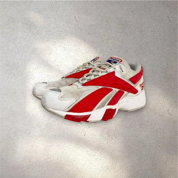 [BUNJANG] Reebok Interval 96 Red Sneakers / [270] 리복 인터벌 96 레드 (No.759)