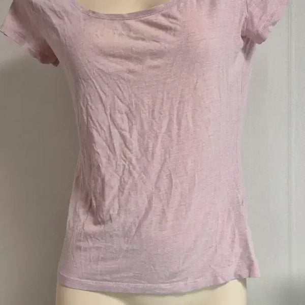 [BUNJANG] Purple Short Sleeve T-Shirt (Size S) / 연보라색 반팔 티셔츠 s