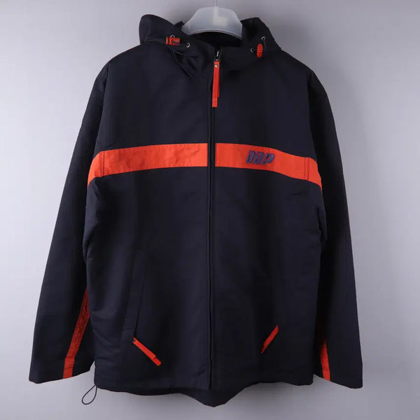 [BUNJANG] DDP Hooded Zip-Up Jacket Navy Orange XL / DDP 후드 집업 자켓 네이비 오렌지 (XL)