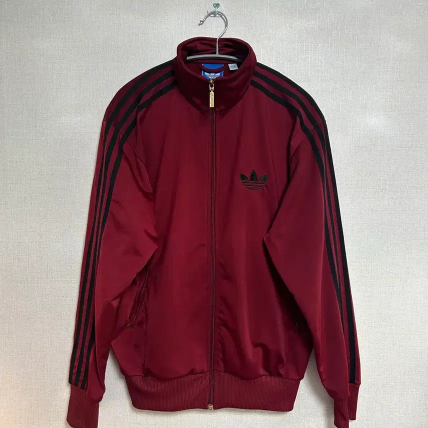 [BUNJANG] Adidas Firebird Burgundy Track Top Jersey / 아디다스 파이어버드 버건디 트랙탑 져지