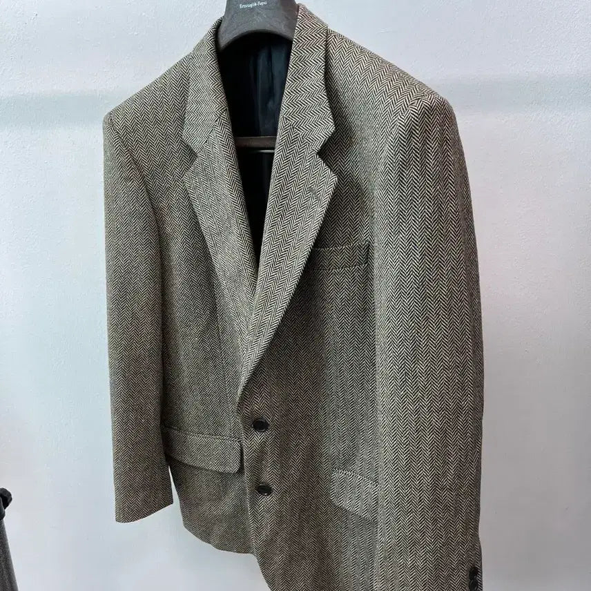 [BUNJANG] Valentino Loro Piana Herringbone Jacket (Size 105) / 105) 발렌티노 로로피아나 헤링본자켓