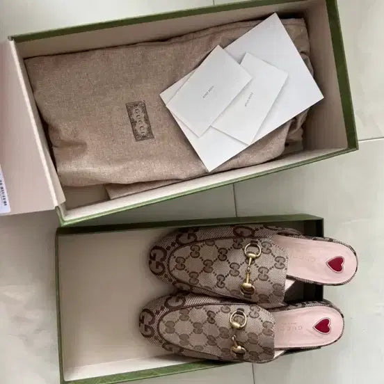 [BUNJANG] Gucci Jumbo GG Loafers Size 240 / 구찌 점보 gg240