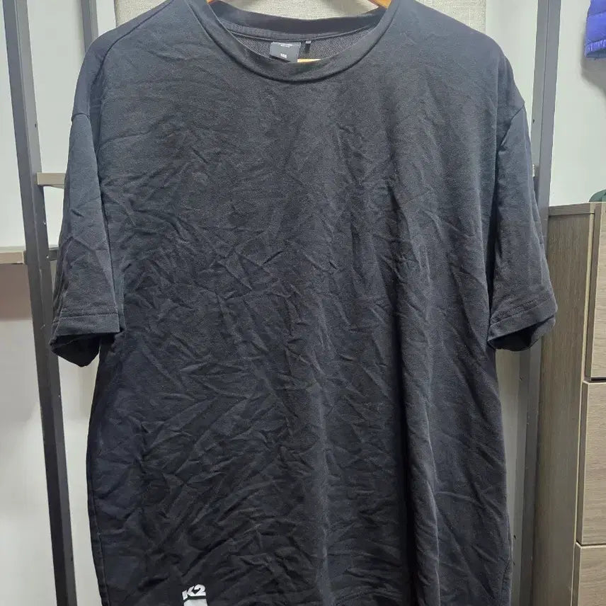 [BUNJANG] K2 Men's Short Sleeve T-Shirt Black / K2 남성 반팔 티셔츠 블랙