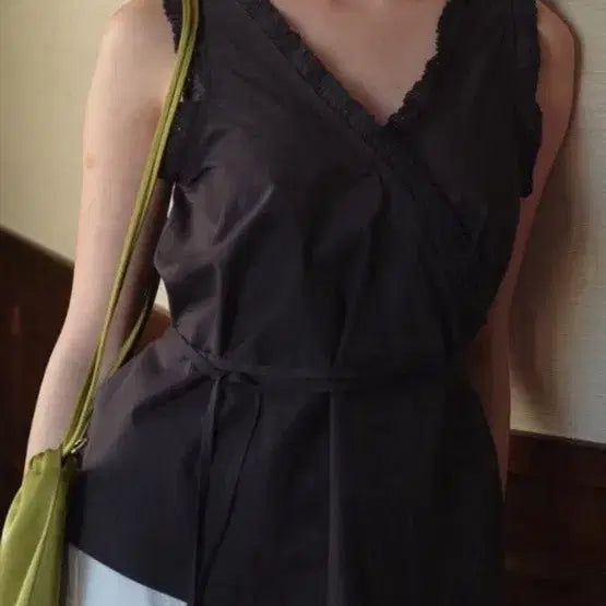 [BUNJANG] Ribbonbit Black Teepee Blouse / (새상품) 리본빛 티피 블라우스 블랙 ribbonbit