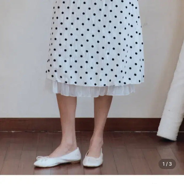 [BUNJANG] Sienne Dot Skirt / 시엔느 도트 스커트