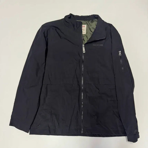 [BUNJANG] True Religion 24SS Ampocket Windbreaker Jacket L Black / 정품! 트루릴리전 24년도 암포켓 바람막이 자켓 L 블랙