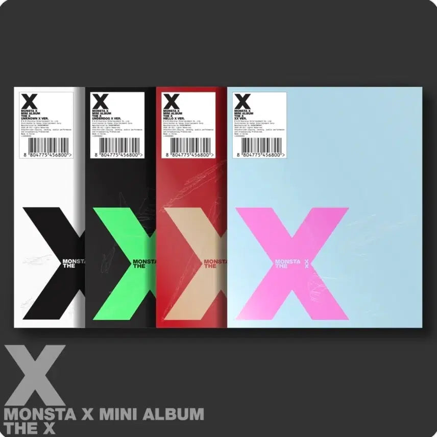 [BUNJANG] MONSTA X THE X Sealed Bundle Set (20 items) / THE X 미개봉 일괄 20개 (배송비포함)