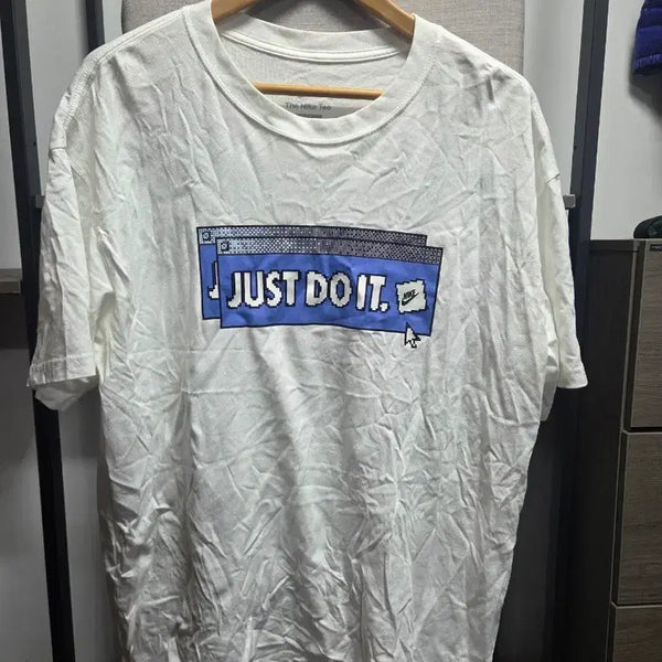 [BUNJANG] Nike Just Do It T-Shirt White / 나이키 반팔티 JUST DO IT 흰색