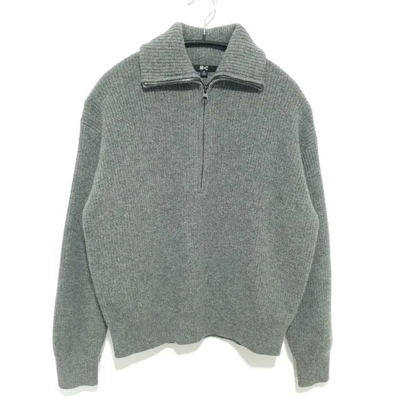 [BUNJANG] Uniqlo Premium Lambswool Half Zip Knit (M) / 유니클로 C 우먼 프리미엄 램스 울 하프 집업 니트 M_W0744