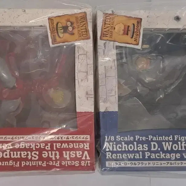 [BUNJANG] Trigun Kotobukiya ARTFXJ Vash the Stampede & Wolfwood 1/8 Scale Figure Bundle Set (Reissue) / 트라이건 고토부키야 1/8 ARTFXJ 울프우드 밧슈 일괄