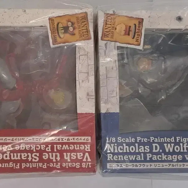 [BUNJANG] Trigun Kotobukiya ARTFXJ Vash the Stampede & Wolfwood 1/8 Scale Figure Bundle Set (Reissue) / 트라이건 고토부키야 1/8 ARTFXJ 울프우드 밧슈 일괄