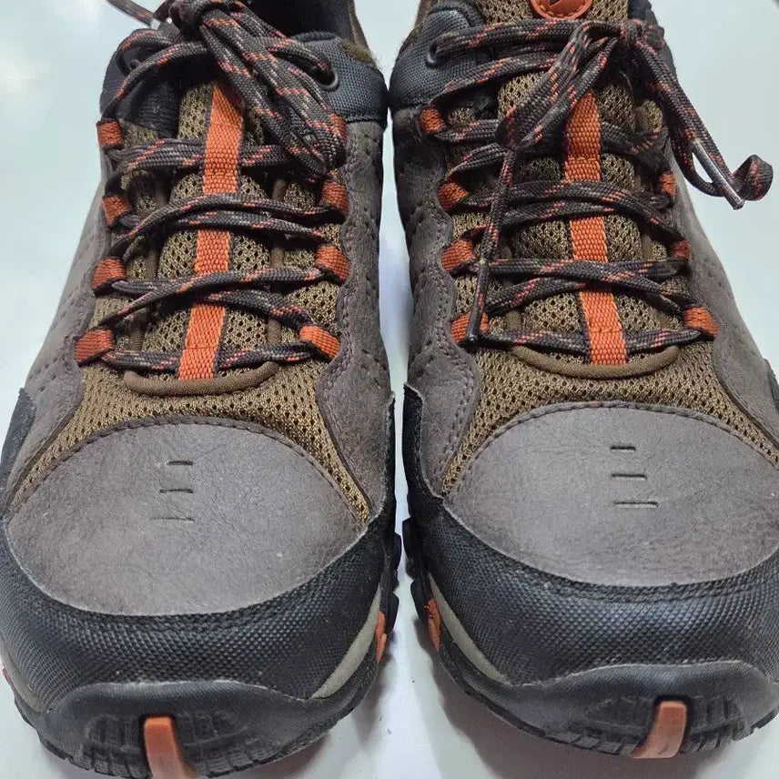 [BUNJANG] Merrell Men's Trekking Shoes Brown/Orange US 9.5 / 메렐 남성 트레킹화 브라운 오렌지275