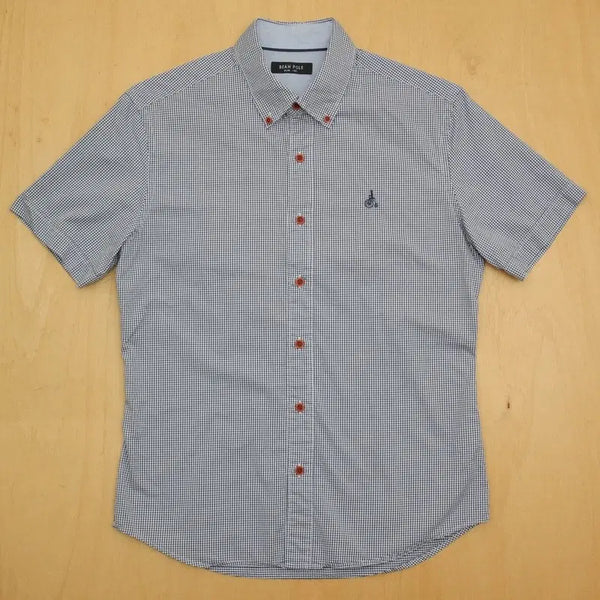 [BUNJANG] Beanpole Short-Sleeve Shirt 95 / 빈폴 반팔 셔츠 95 남방 B-1633