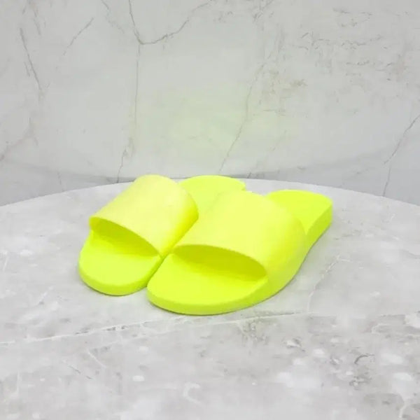[BUNJANG] Louis Vuitton Neon Monogram Watercolor Slippers Size 7 / 7 / 루이비통 네온 모노그램 워터컬러 슬리퍼