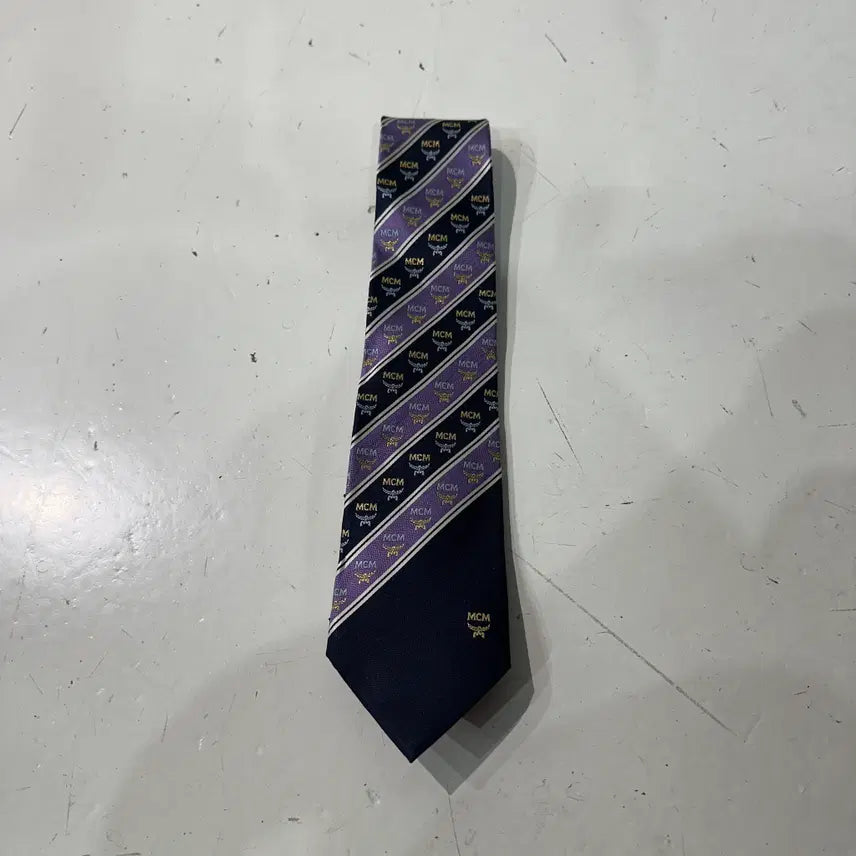 [BUNJANG] MCM Silk Necktie / MCM 넥타이