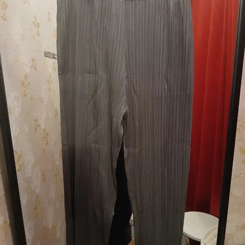 [BUNJANG] Pleats Me Pleats Pants Grey / 7/69 플리츠미 플리츠 팬츠 그레이 55~77
